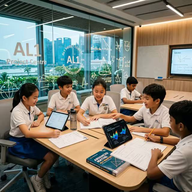 Students in a small-group class at AL1 Project Centre